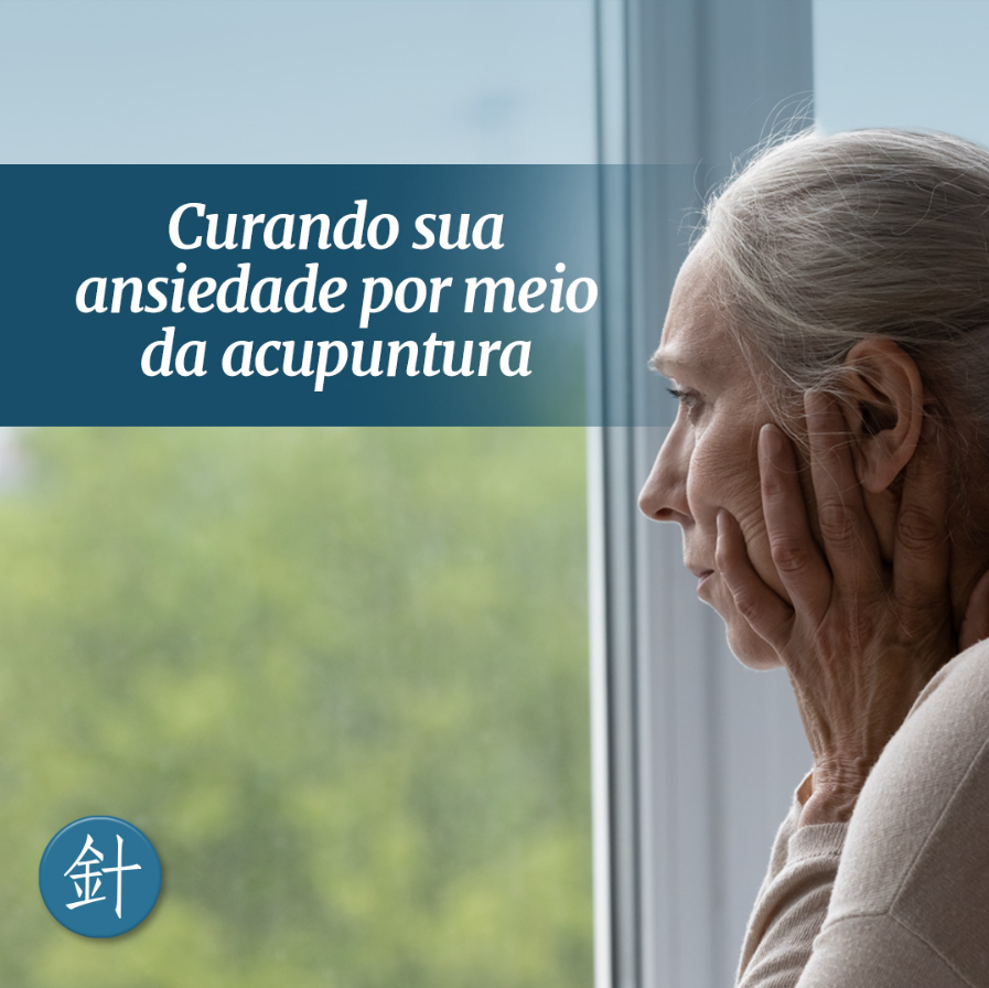 Curando ansiedade por meio da acupuntura